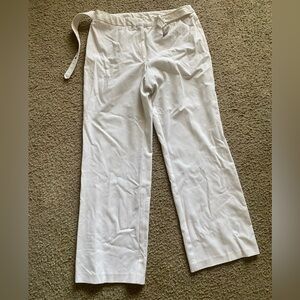 Requirements Cream High Waisted Pant